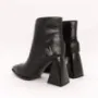 Botine Dama cu Toc gros K10301 Negru | Advancer » Reina.Ro